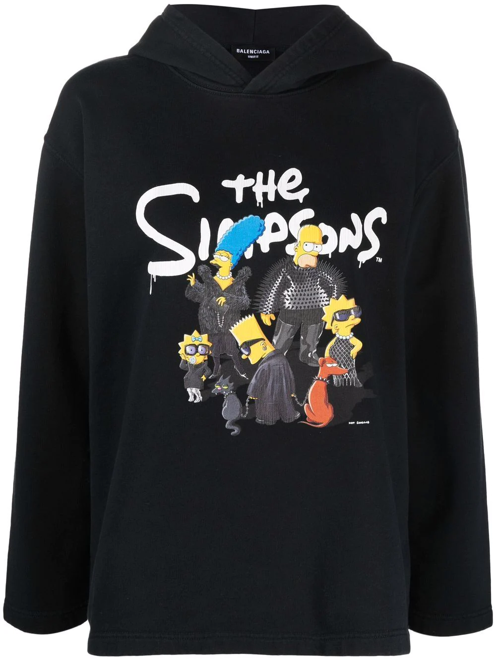 Balenciaga x The Simpsons hoodieコットン